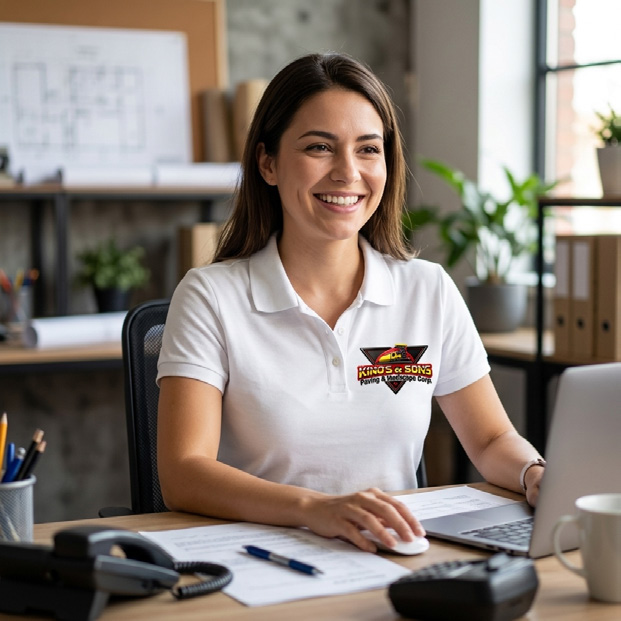 Office Administrator / Dispatcher at work